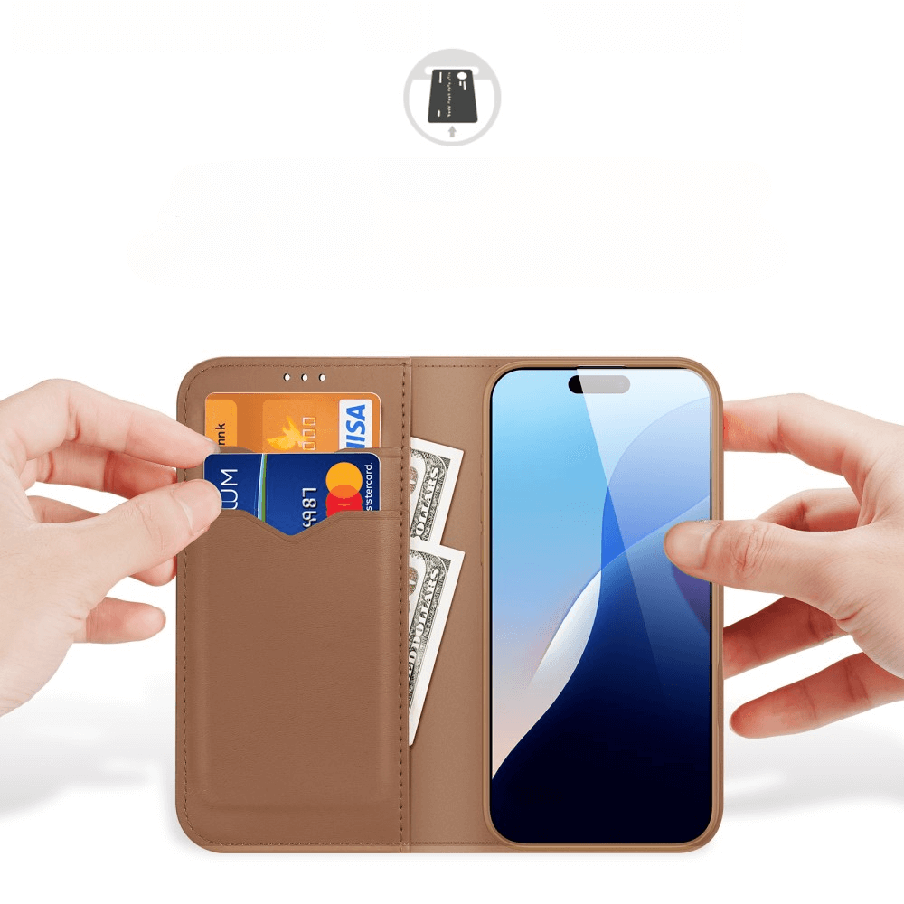 iPhone 16 Plus - DUX DUCIS HIVO Etui Tasche mit RFID-Schutz