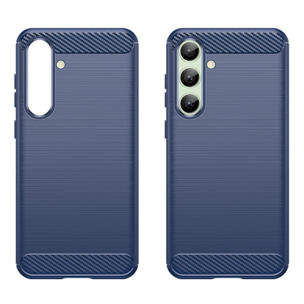 Galaxy S24 FE - Metall Carbon Look Hülle