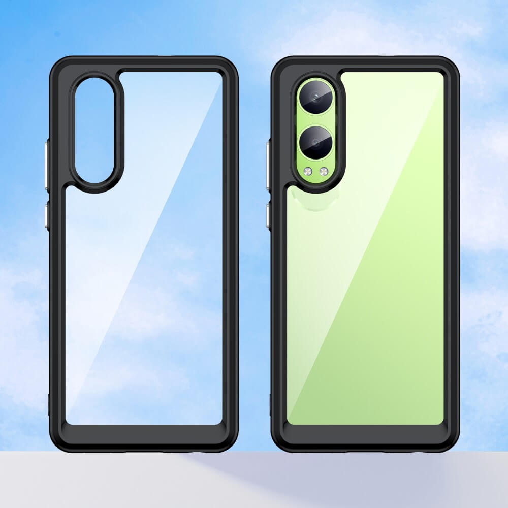 OnePlus Nord CE4 Lite - Coque acrylique protective avec bords surélevé