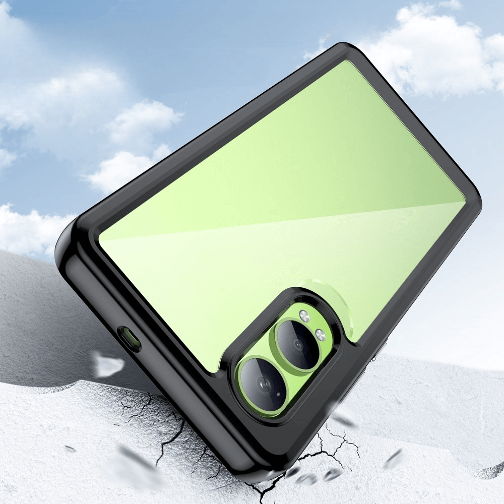 OnePlus Nord CE4 Lite - Coque acrylique protective avec bords surélevé