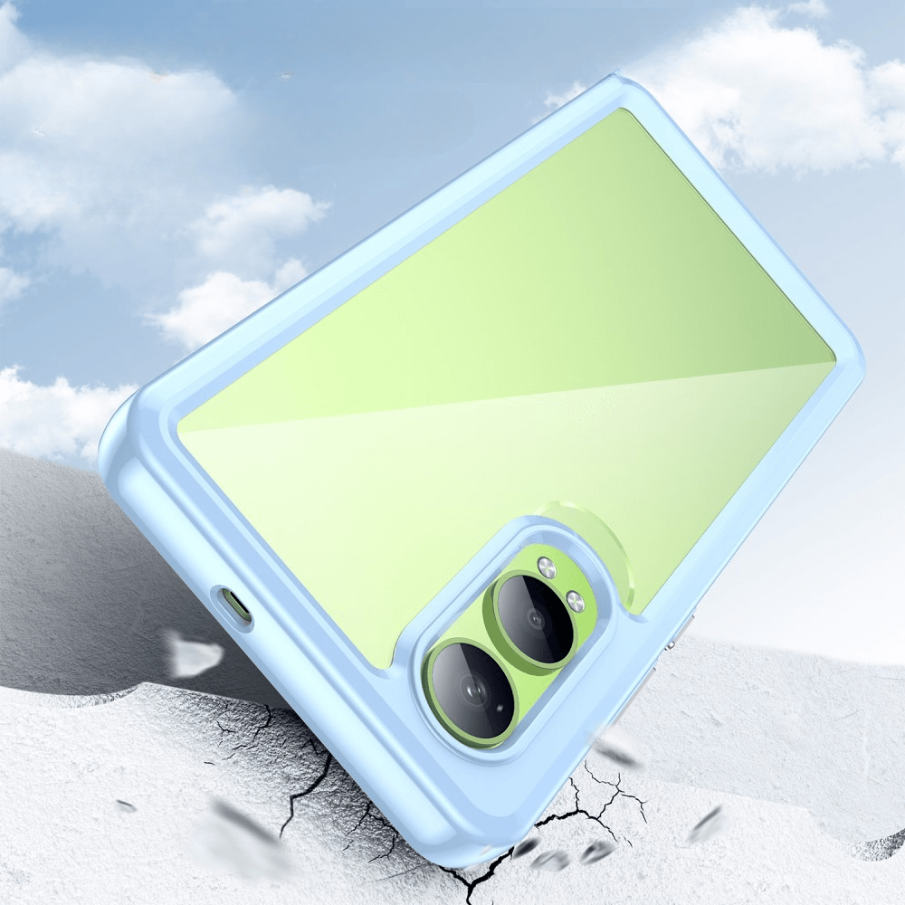 OnePlus Nord CE4 Lite - Coque acrylique protective avec bords surélevé