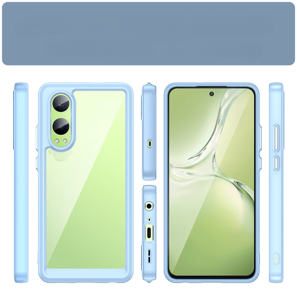 OnePlus Nord CE4 Lite - Coque acrylique protective avec bords surélevé