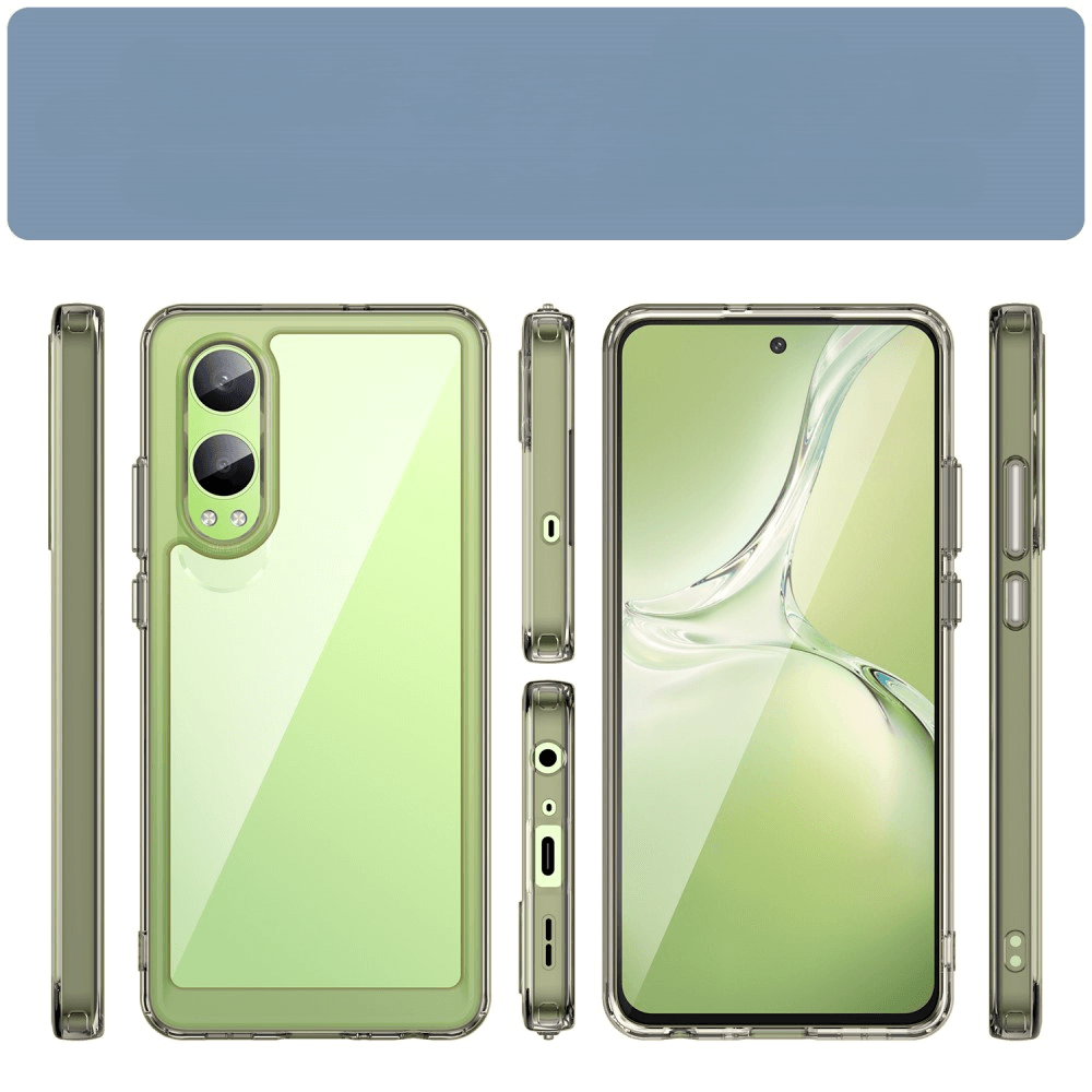 OnePlus Nord CE4 Lite - Coque acrylique protective avec bords surélevé