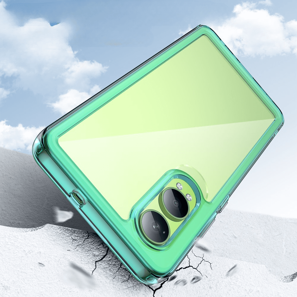 OnePlus Nord CE4 Lite - Coque acrylique protective avec bords surélevé