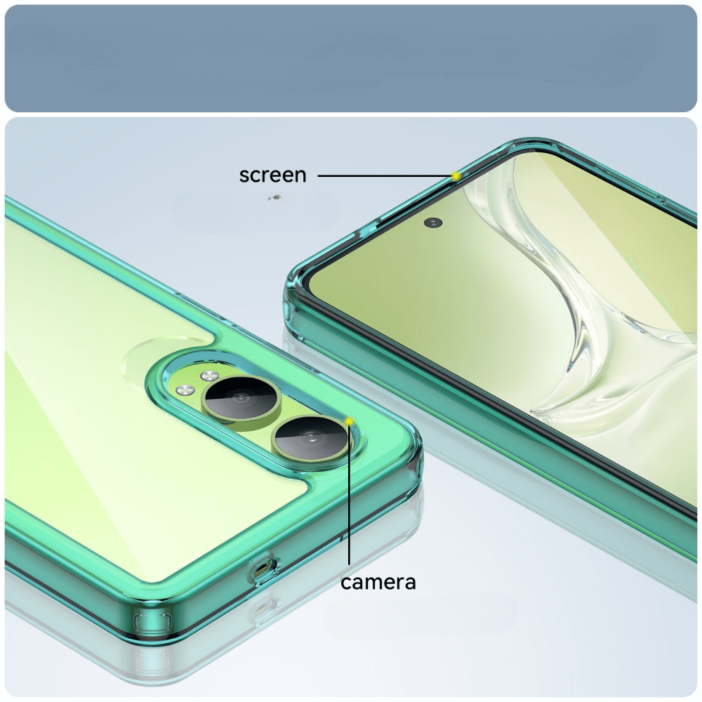 OnePlus Nord CE4 Lite - Coque acrylique protective avec bords surélevé