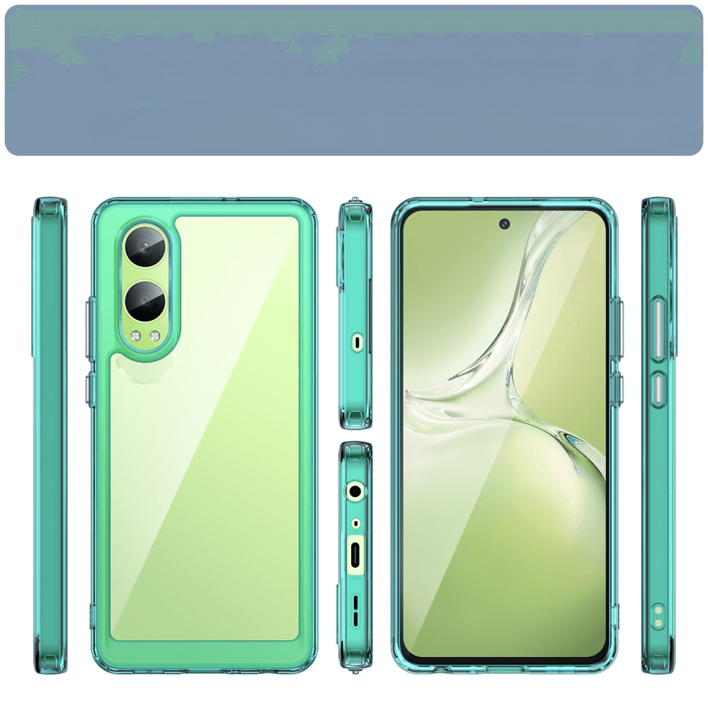 OnePlus Nord CE4 Lite - Coque acrylique protective avec bords surélevé