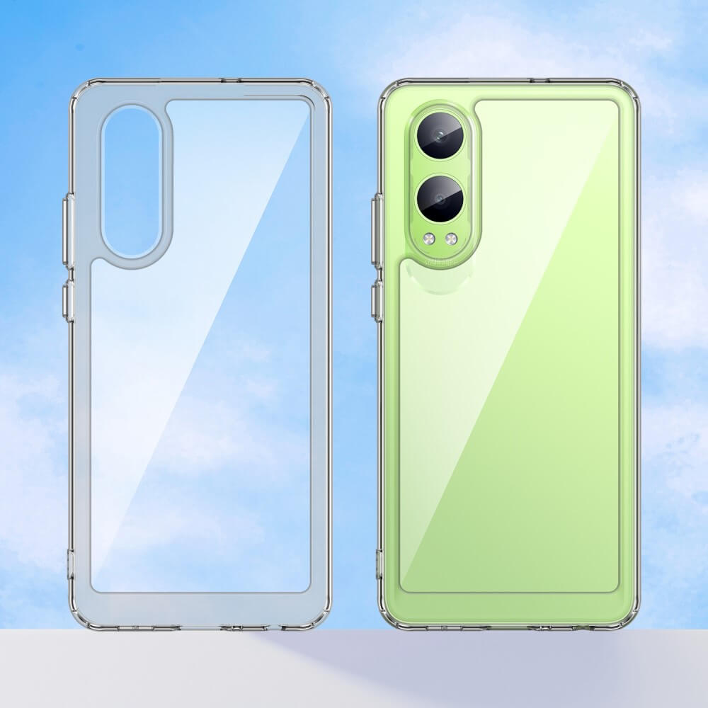 OnePlus Nord CE4 Lite - Coque acrylique protective avec bords surélevé