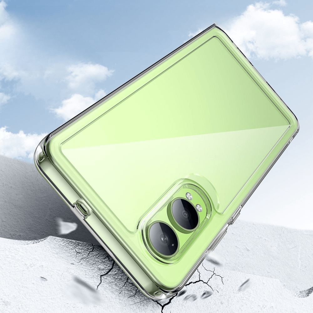 OnePlus Nord CE4 Lite - Coque acrylique protective avec bords surélevé