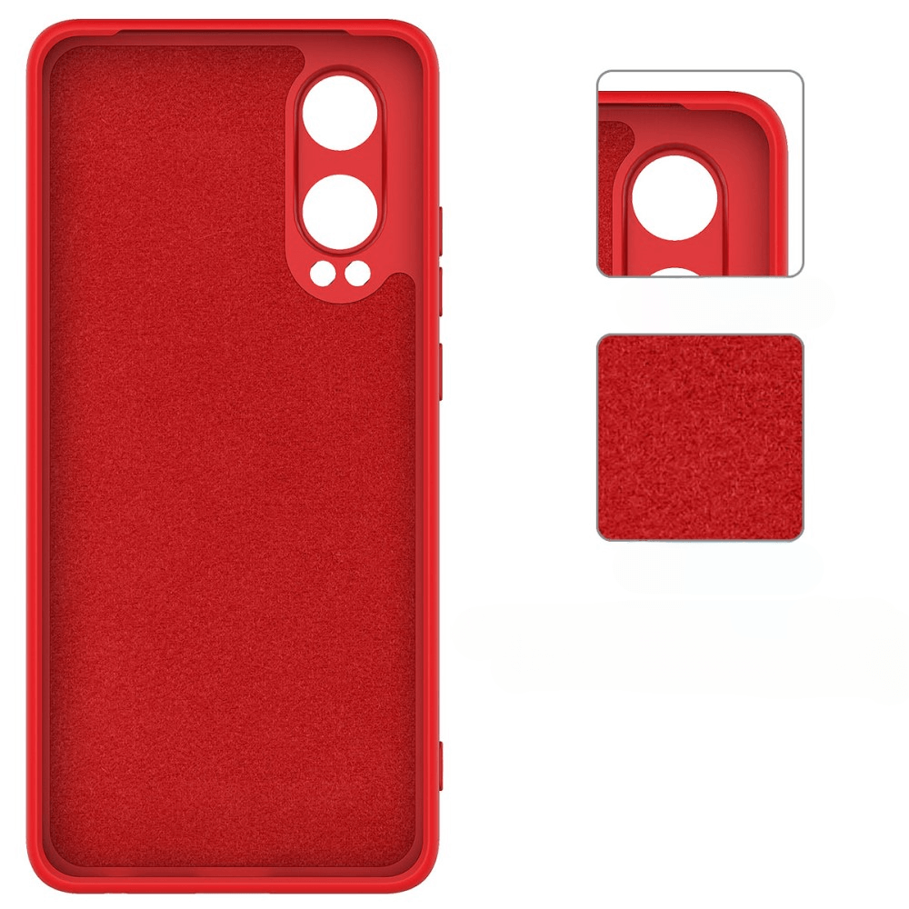 OnePlus Nord CE4 Lite - Coque en caoutchouc silicone