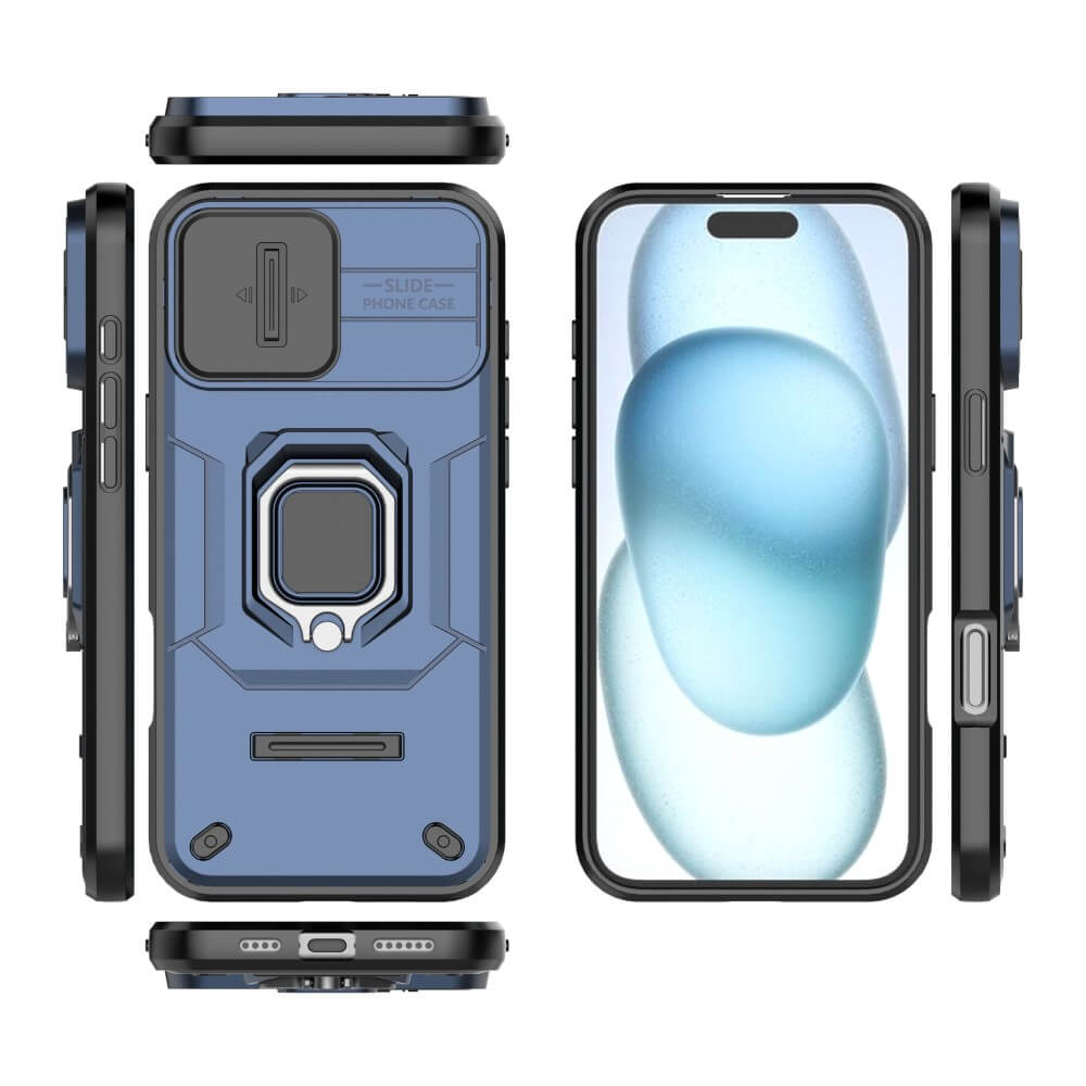 iPhone 16 Plus - Armor Case mit Kickstand