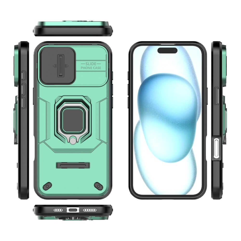 iPhone 16 Plus - Armor Case mit Kickstand