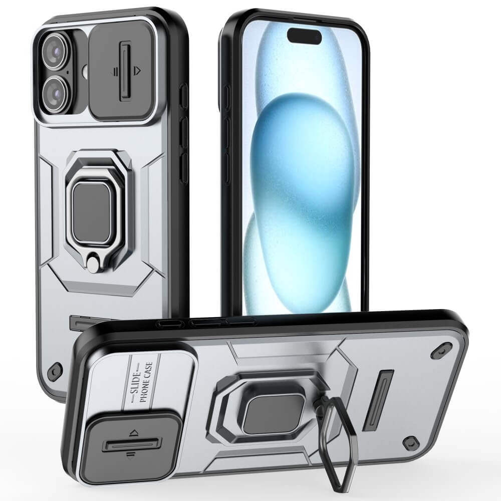 iPhone 16 Plus - Armor Case mit Kickstand
