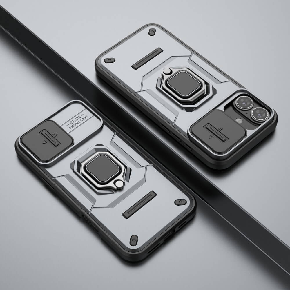iPhone 16 Plus - Armor Case mit Kickstand