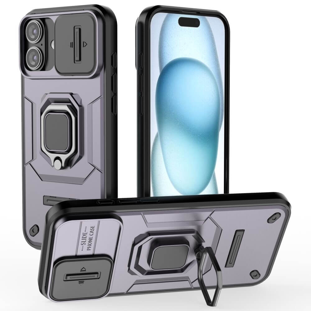 iPhone 16 Plus - Armor Case mit Kickstand