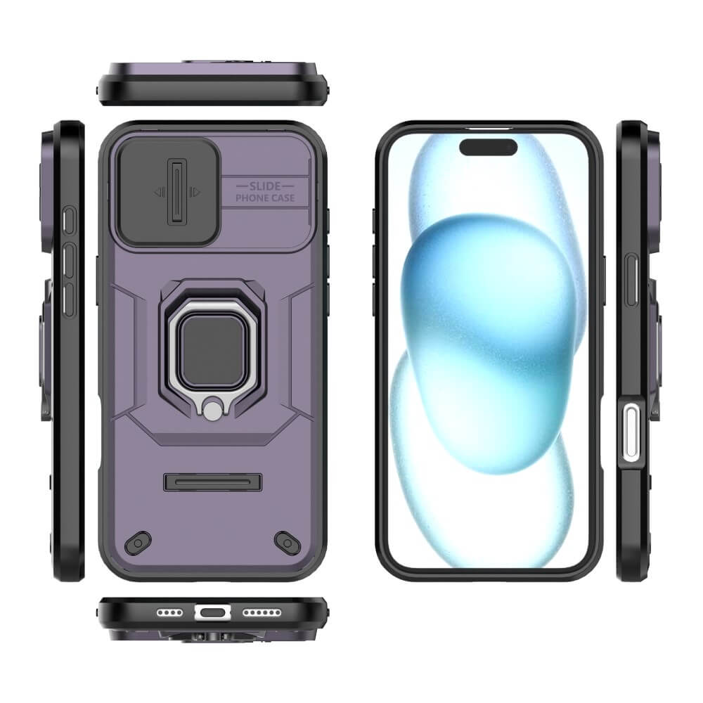 iPhone 16 Plus - Armor Case mit Kickstand
