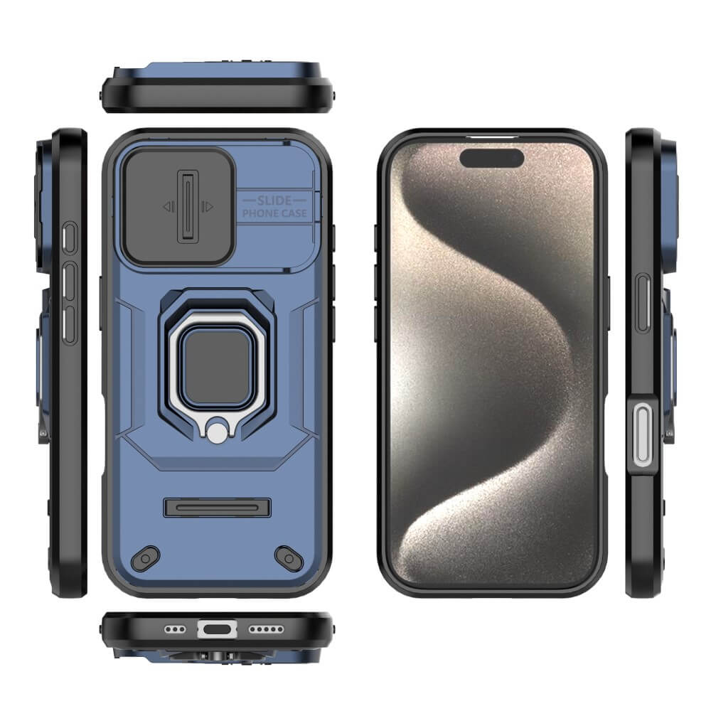iPhone 16 Pro - Coque Armor avec kickstand