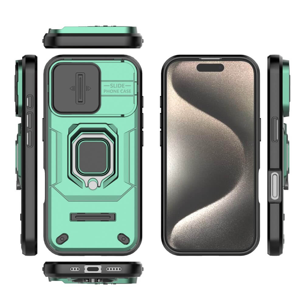 iPhone 16 Pro - Coque Armor avec kickstand