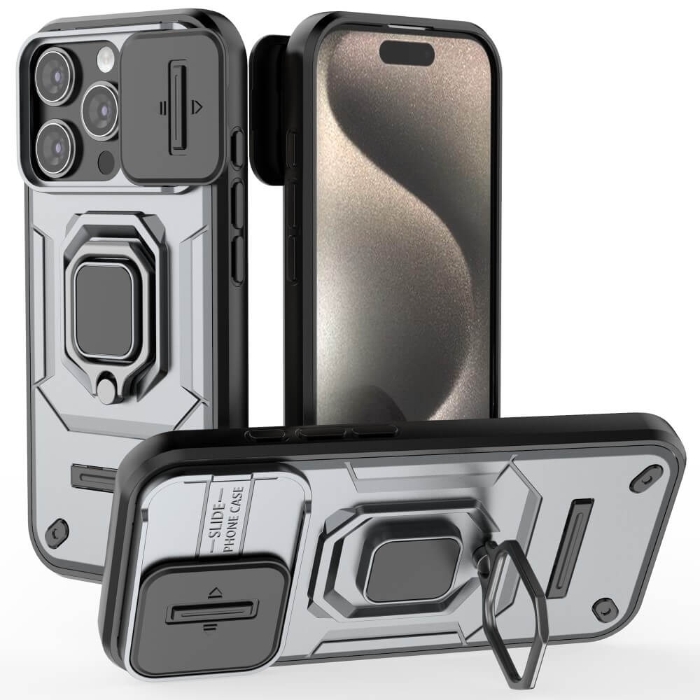 iPhone 16 Pro - Coque Armor avec kickstand