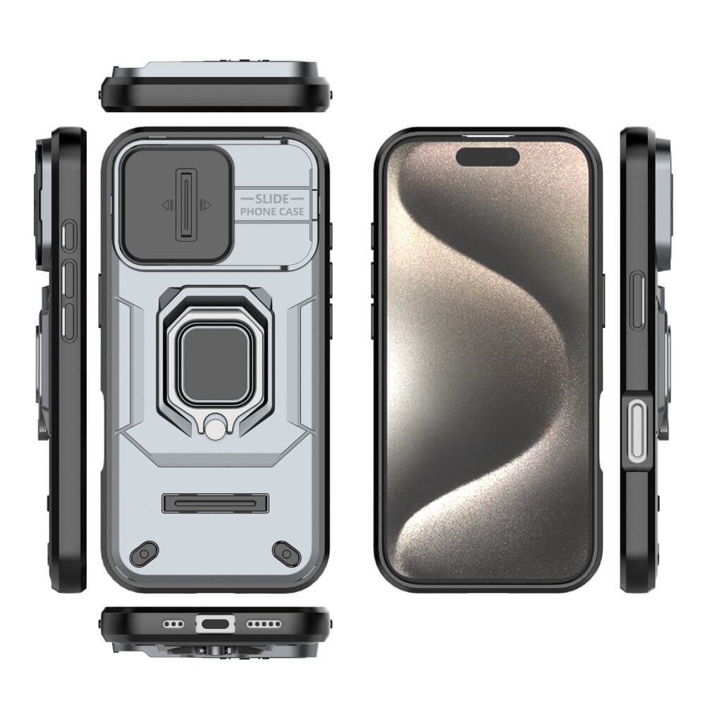 iPhone 16 Pro - Coque Armor avec kickstand