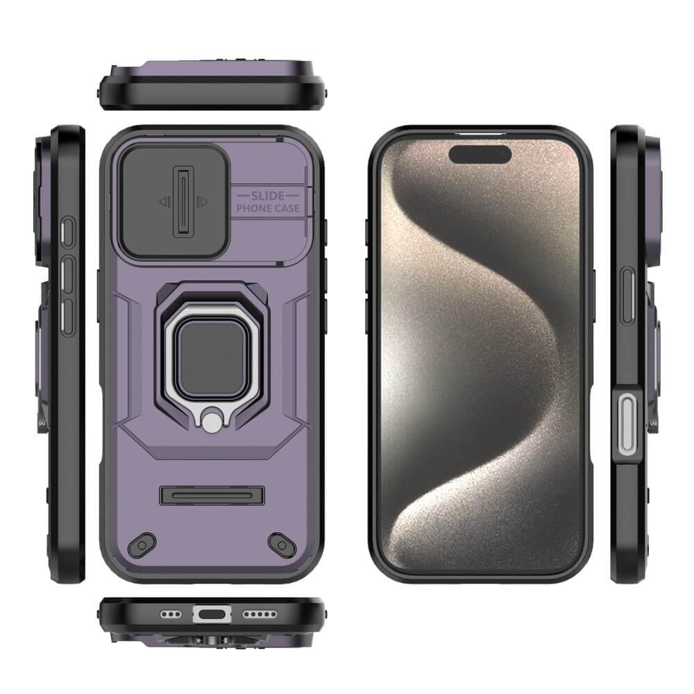iPhone 16 Pro - Coque Armor avec kickstand
