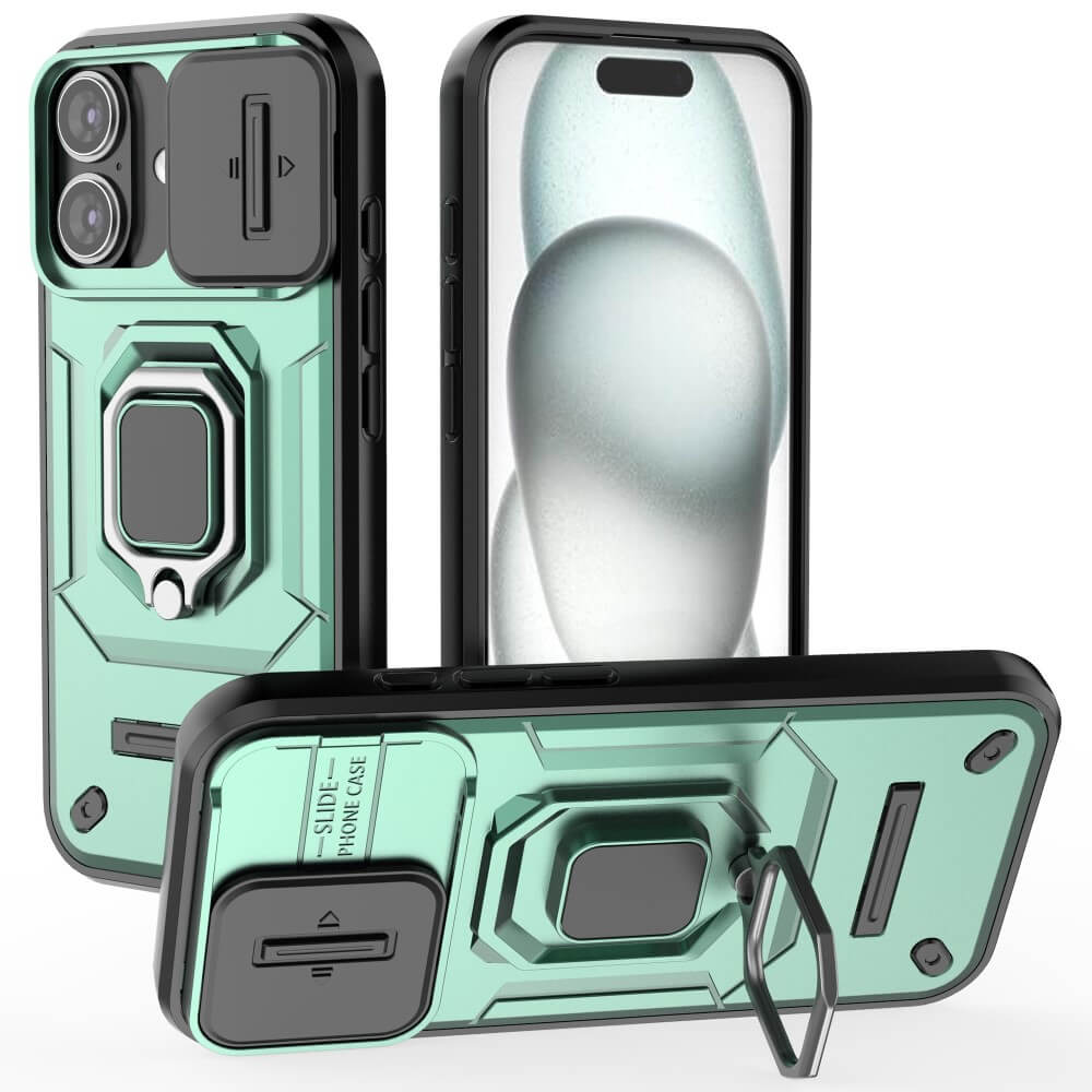 iPhone 16 - Armor Case mit Kickstand