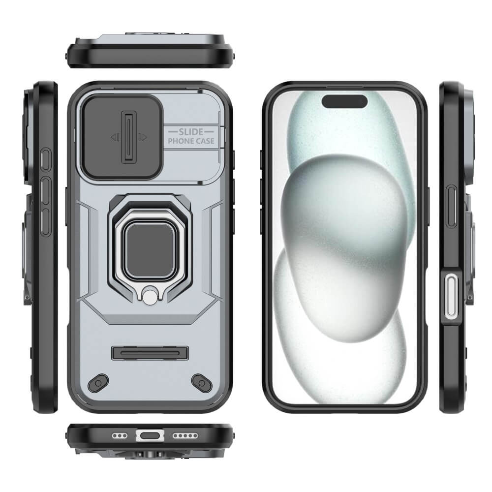 iPhone 16 - Armor Case mit Kickstand