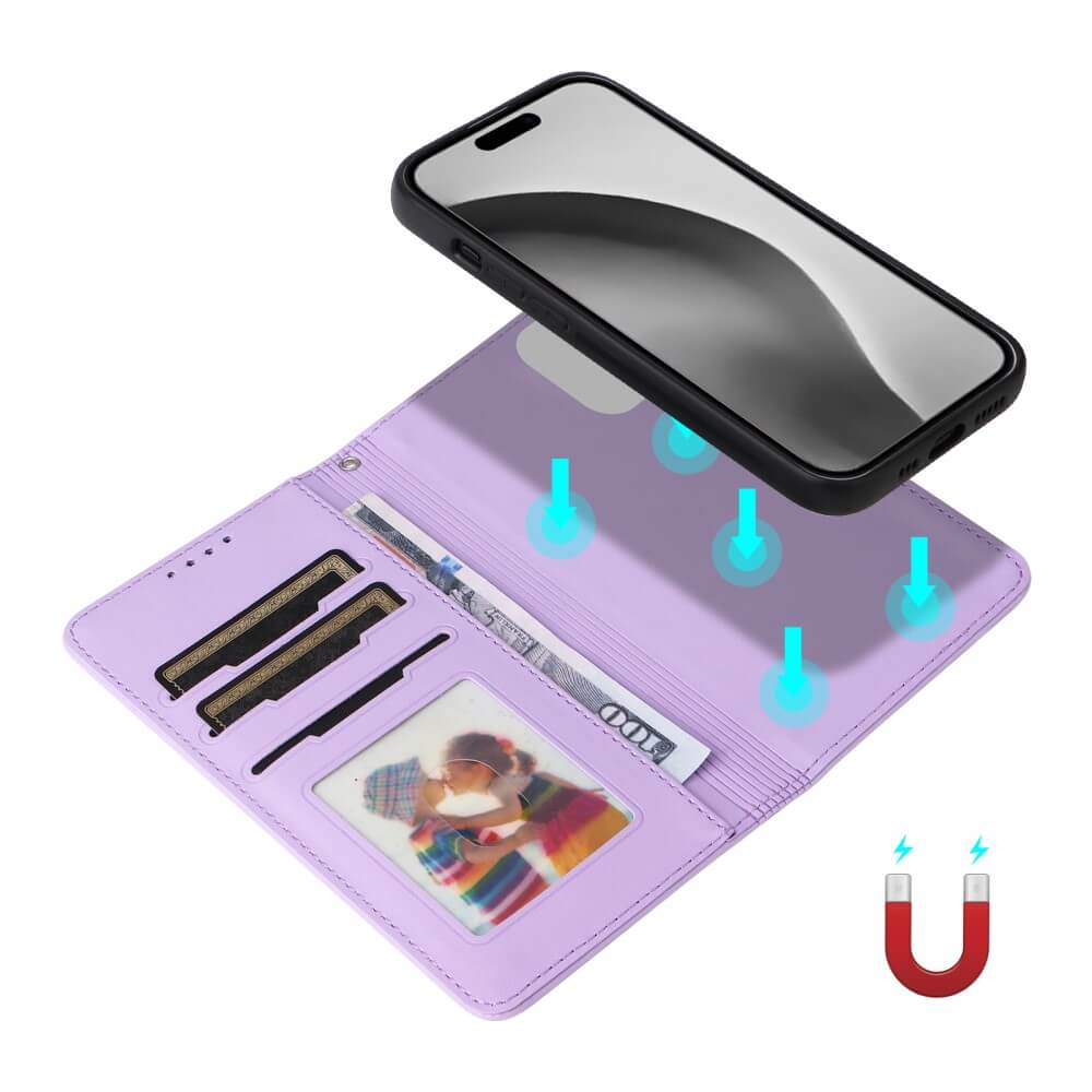 iPhone 16 Pro Max - Divisible Wallet 2-in-1 Phone Case