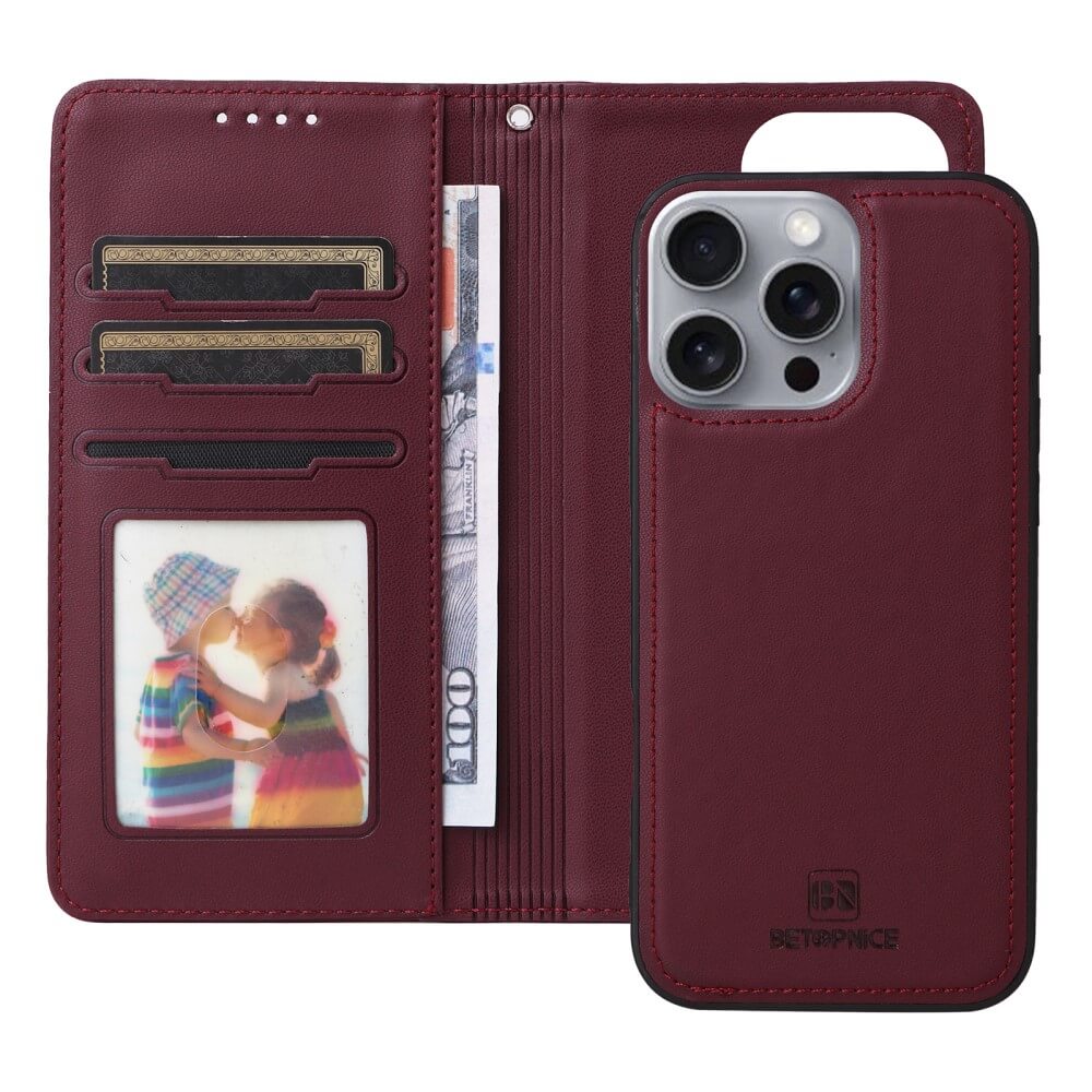 iPhone 16 Pro Max - Divisible Wallet 2-in-1 Phone Case