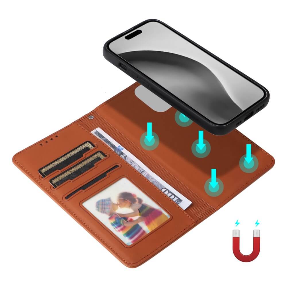 iPhone 16 Pro Max - Divisible Wallet 2-in-1 Phone Case