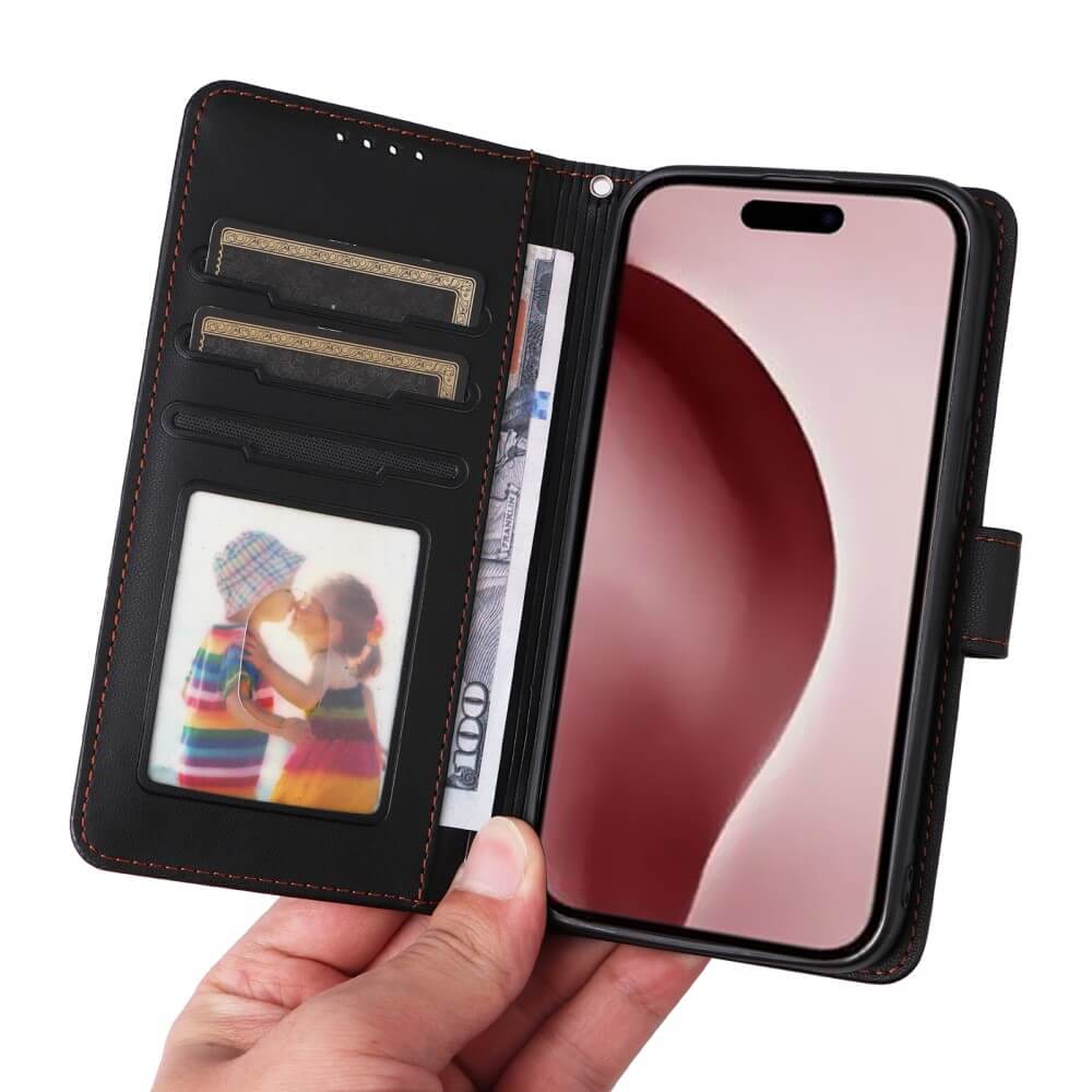 iPhone 16 Pro - Coque 2-en-1 portefeuille divisible