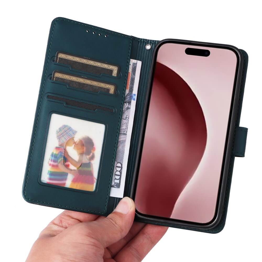 iPhone 16 Pro - Coque 2-en-1 portefeuille divisible