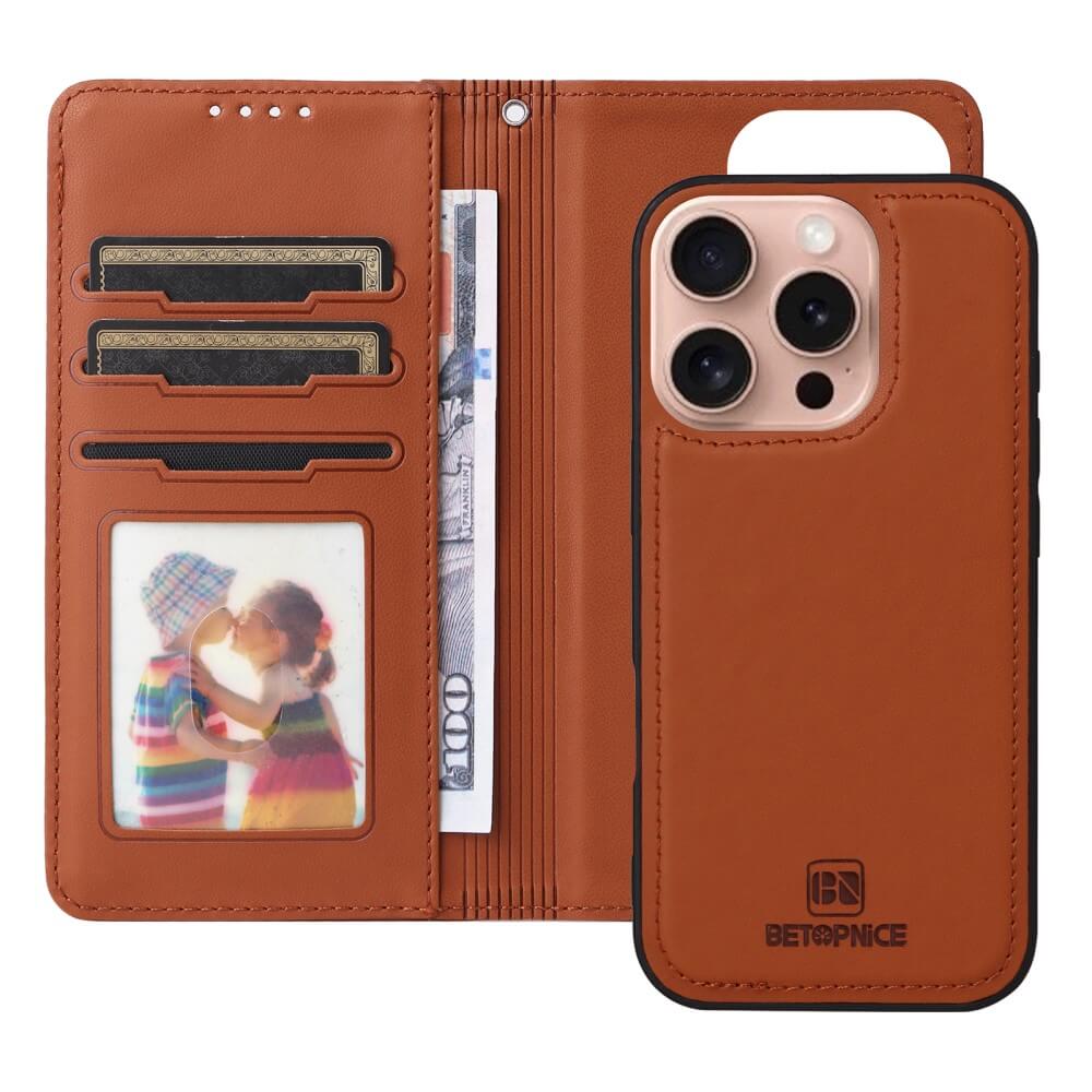 iPhone 16 Pro - Coque 2-en-1 portefeuille divisible