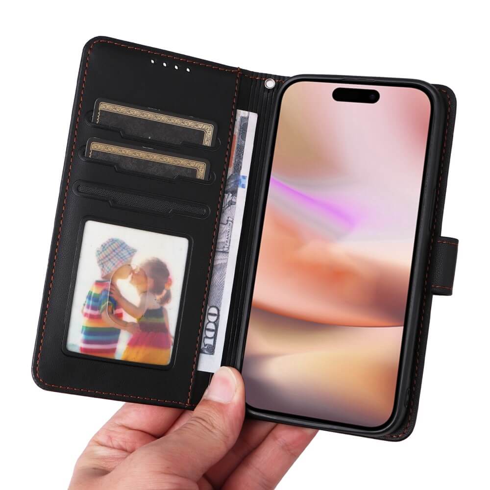 iPhone 16 Plus - Teilbare Brieftasche 2-in-1 Handyhülle