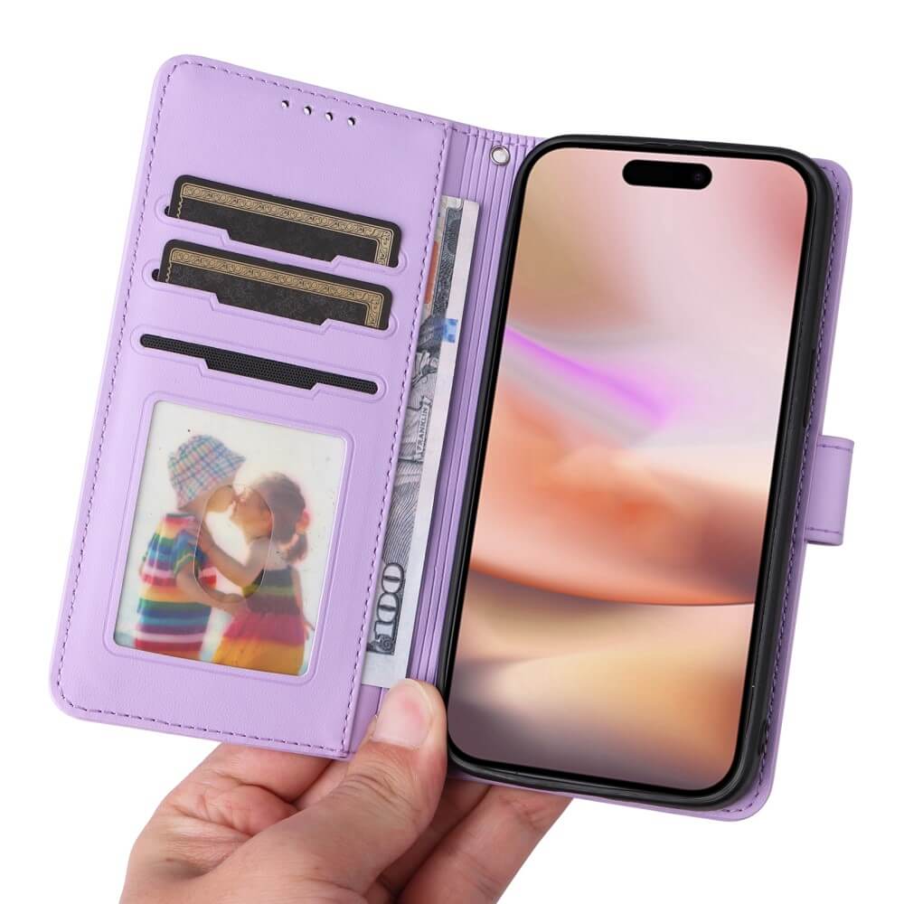 iPhone 16 Plus - Teilbare Brieftasche 2-in-1 Handyhülle