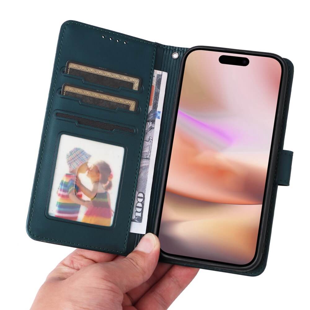 iPhone 16 Plus - Teilbare Brieftasche 2-in-1 Handyhülle