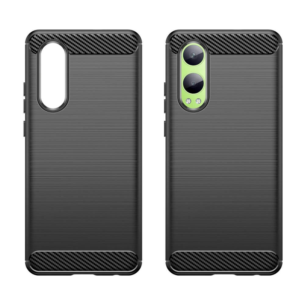OnePlus Nord CE4 Lite - Coque look métal carbone