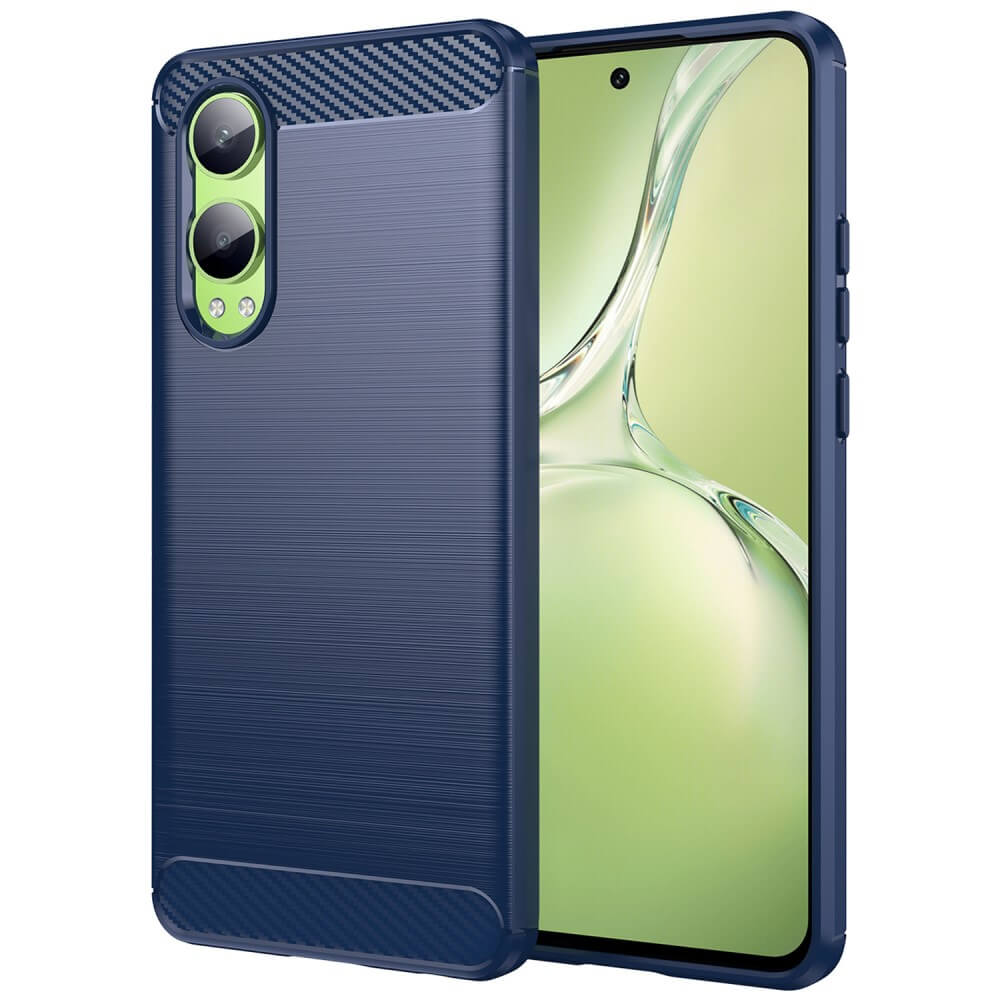 OnePlus Nord CE4 Lite - Coque look métal carbone