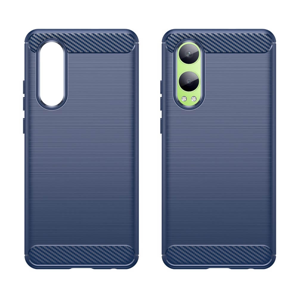 OnePlus Nord CE4 Lite - Coque look métal carbone