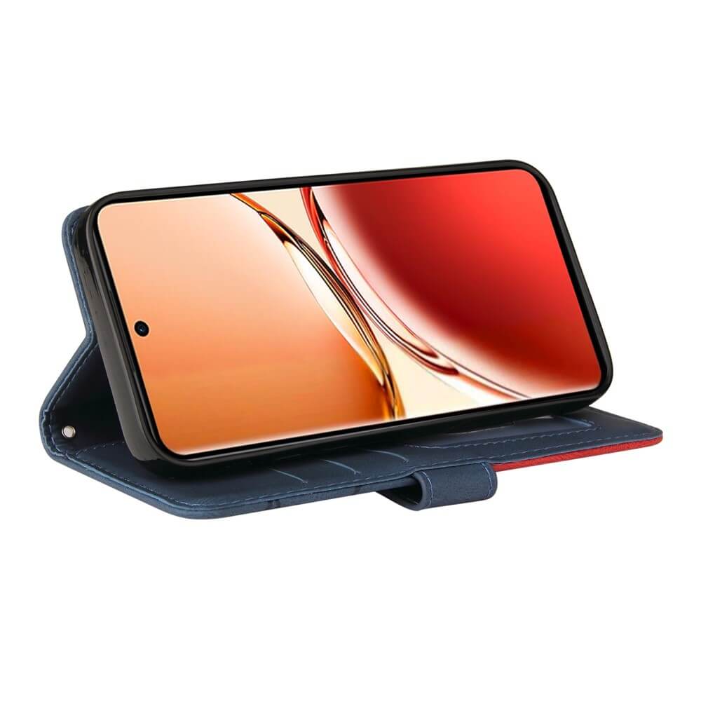 OPPO Reno12 F 5G - Zweifarbige Etui Hülle