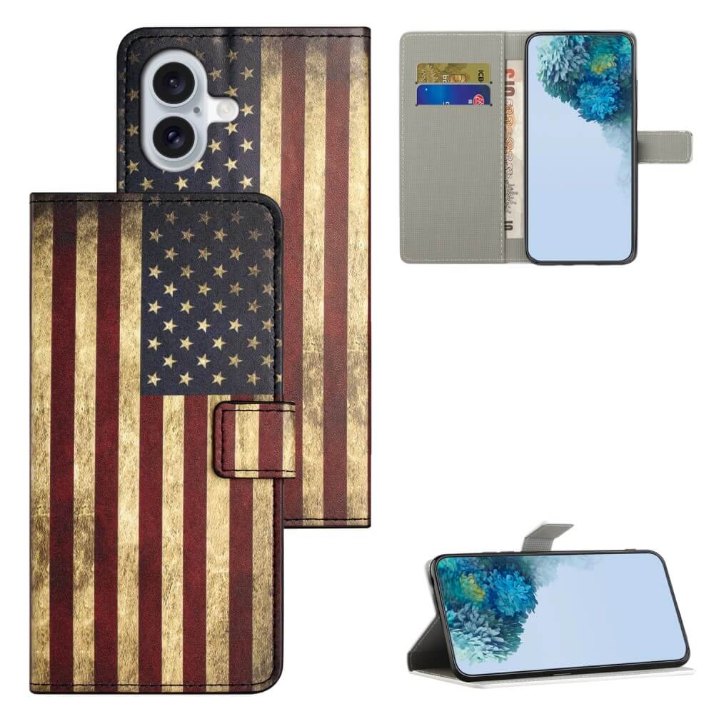 iPhone 16 Plus - Custodia per cellulare con motivo di stile