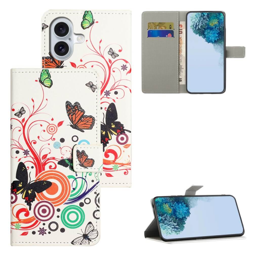 iPhone 16 Plus - Custodia per cellulare con motivo di stile