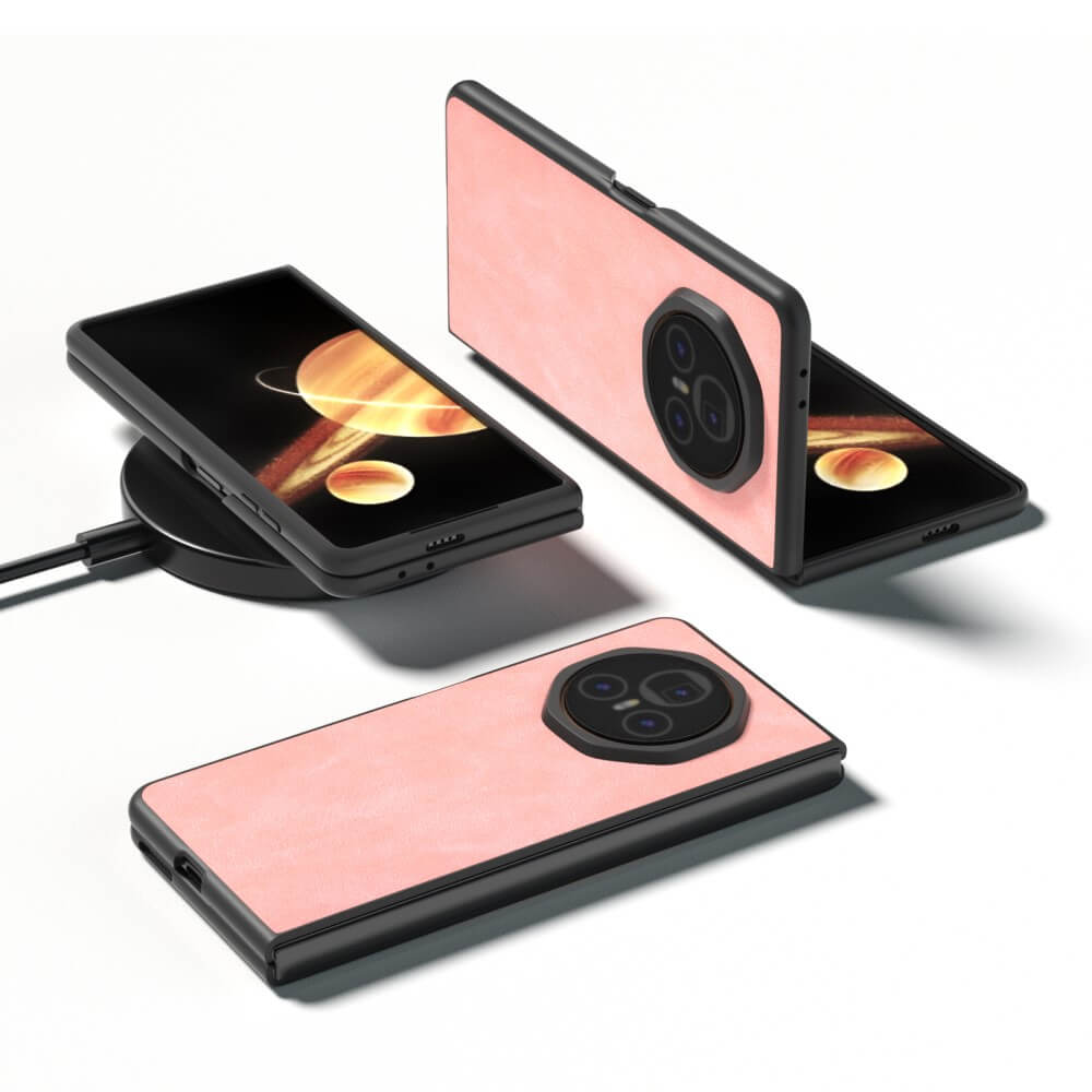 HONOR Magic V3 5G - Coque de protection 360 degrés en simili cuir