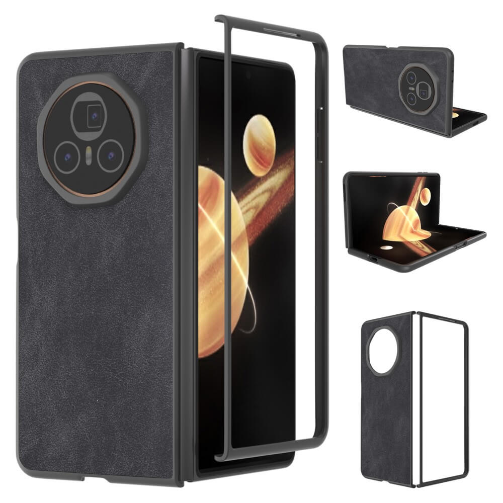 HONOR Magic V3 5G - Coque de protection 360 degrés en simili cuir