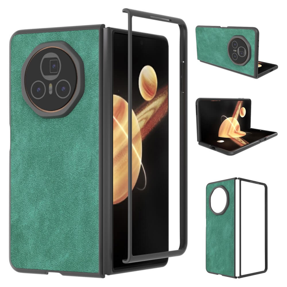 HONOR Magic V3 5G - Coque de protection 360 degrés en simili cuir