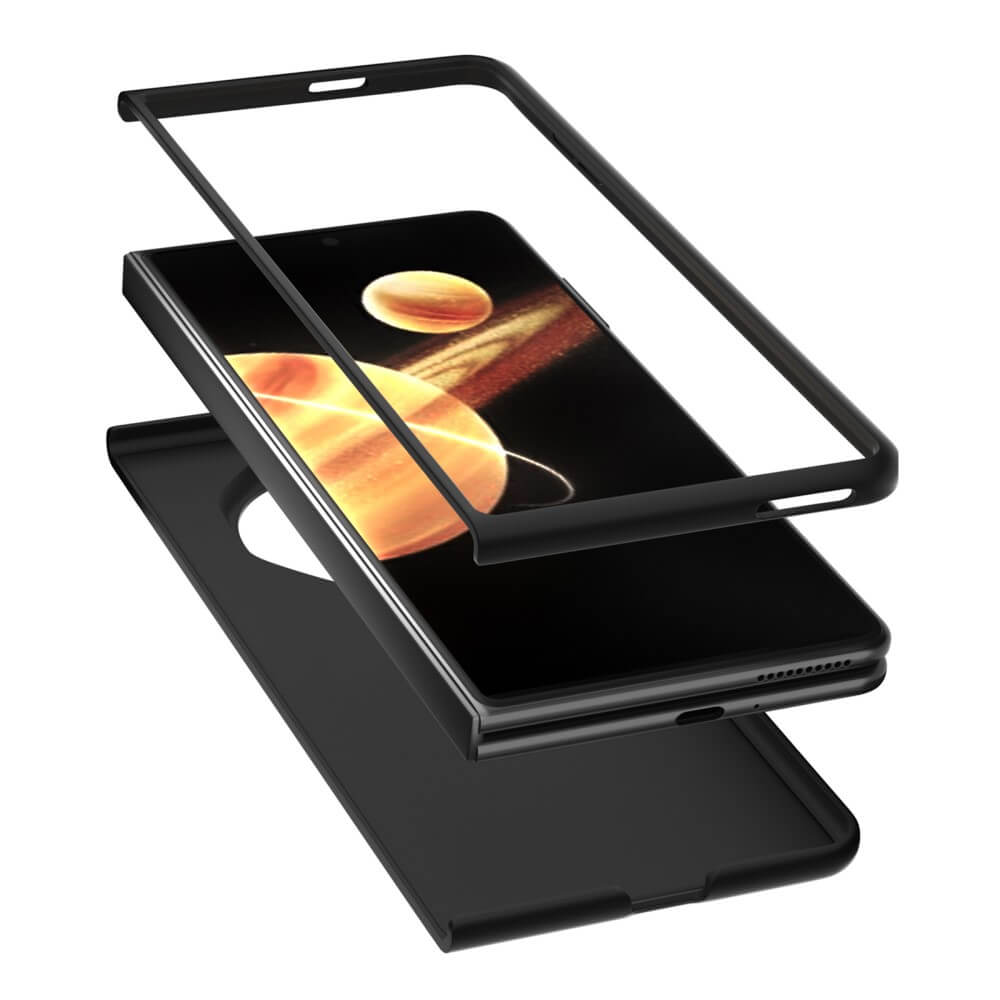 HONOR Magic V3 5G - Coque de protection 360 degrés en simili cuir