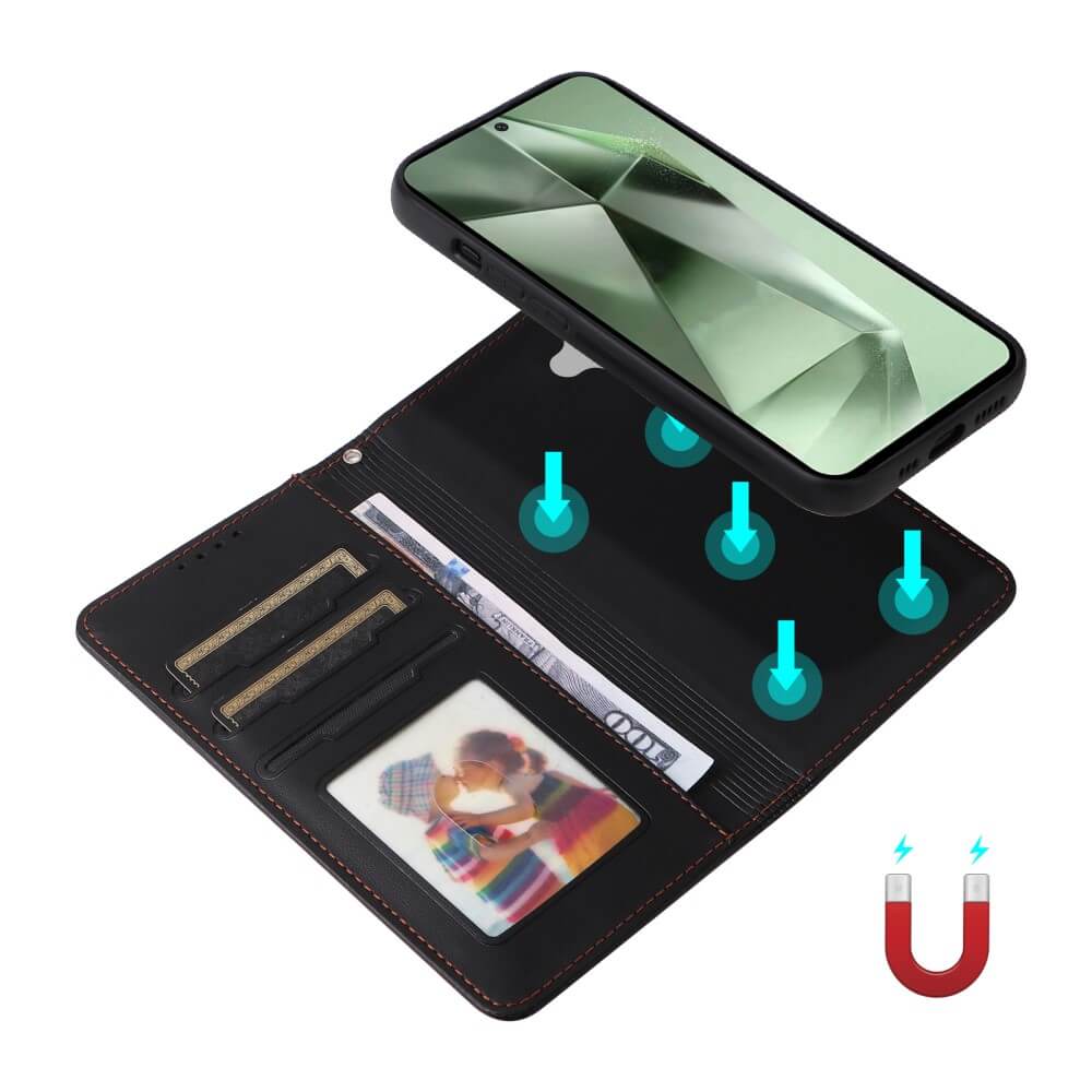 Galaxy S24 FE - Teilbare Brieftasche 2-in-1 Handyhülle