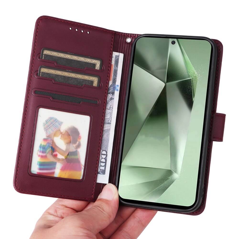 Galaxy S24 FE - Teilbare Brieftasche 2-in-1 Handyhülle