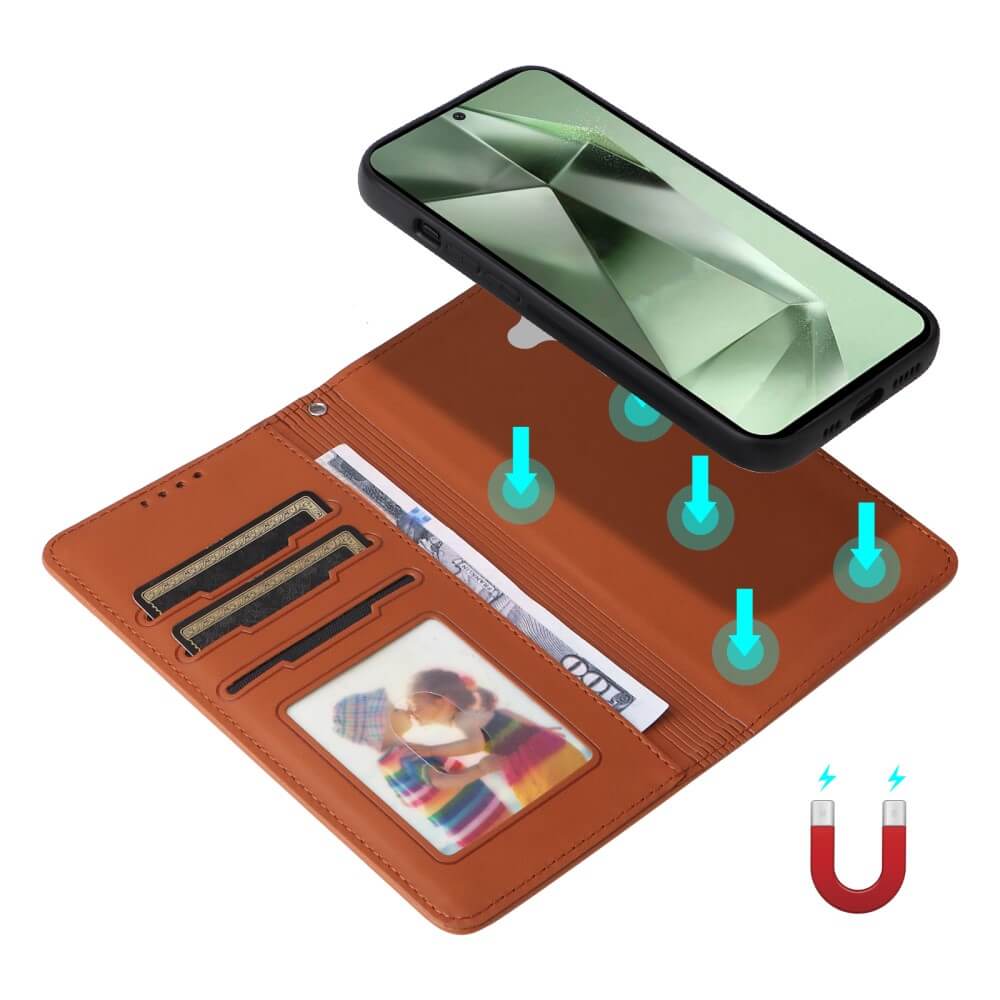 Galaxy S24 FE - Teilbare Brieftasche 2-in-1 Handyhülle