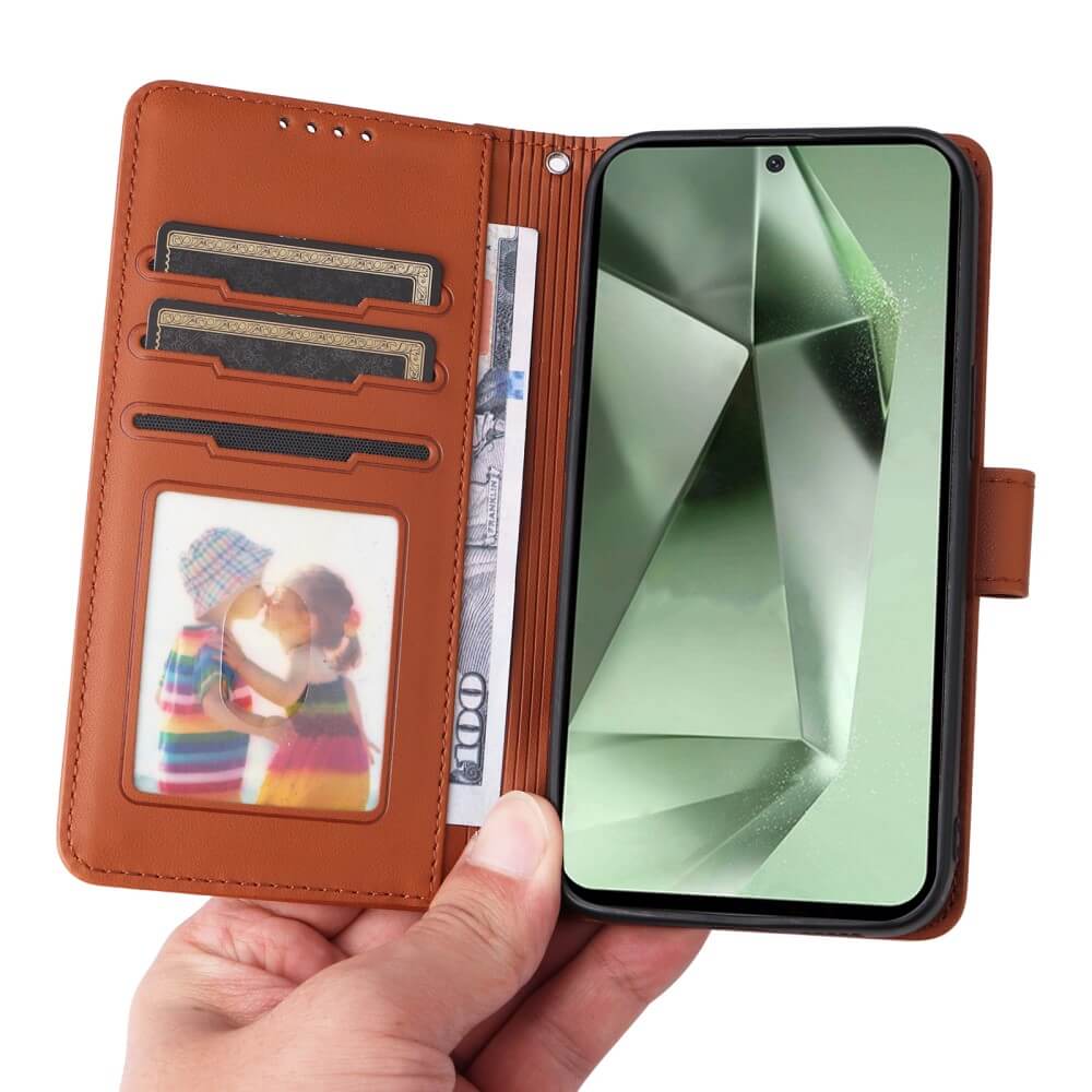 Galaxy S24 FE - Teilbare Brieftasche 2-in-1 Handyhülle