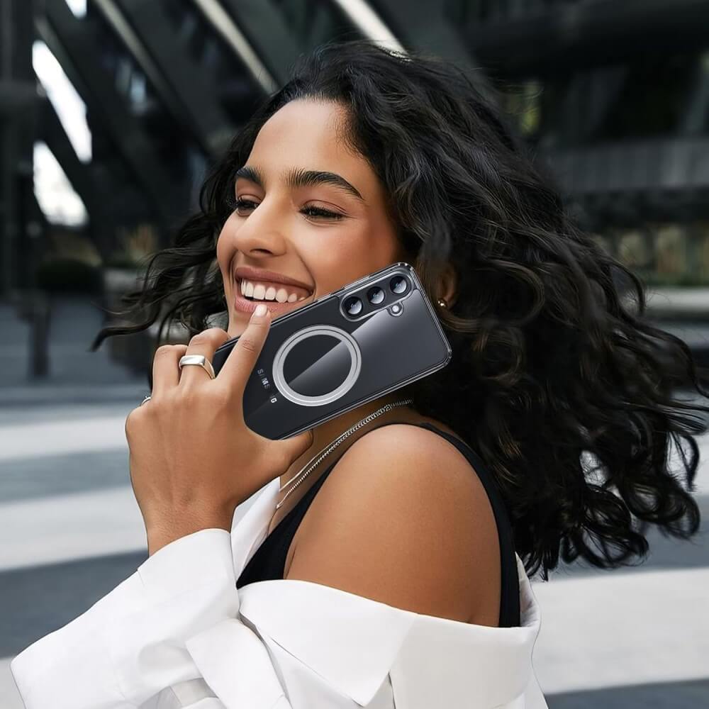 Galaxy S24 - Schützende Acryl-Handyhülle mit Magnet